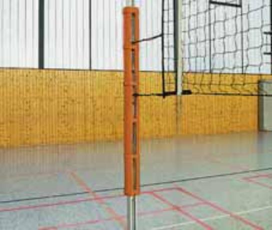 Протектор для волейбольной стойки круглой ф83 мм, пенополиэтилен, длина 2 м, цвет - оранжевый.   